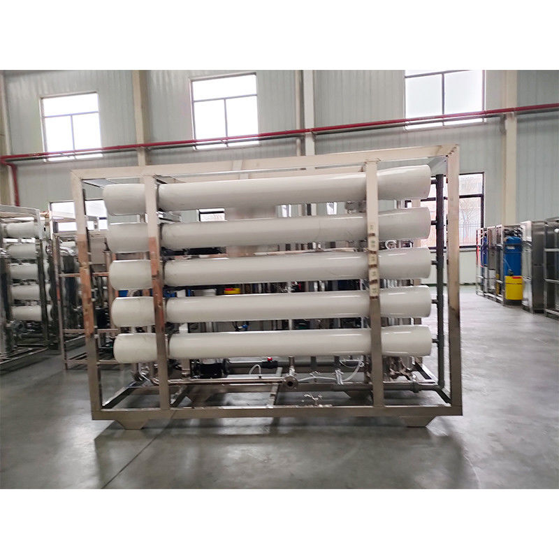 Equipamento totalmente automático de tratamento de águas RO de 10000L para produção de água pura deionizada
